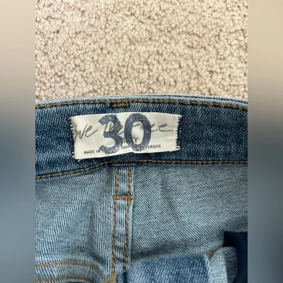 Free People We The Free Sierra Jeans Size 30 Raw Hem New NWT - Picture 4 of 5